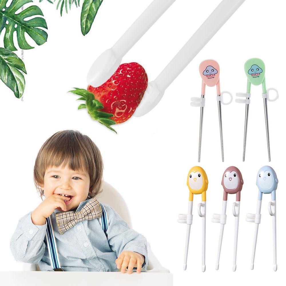 Populer 1pasang Sumpit Belajar Lucu Bayi Anak Pemula Chopstick