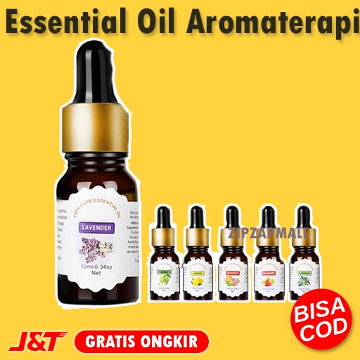 Oil Aromatherapy Diffusers Minyak Esensial 10 ml - Minyak Angin Aromatherapy Murah Original