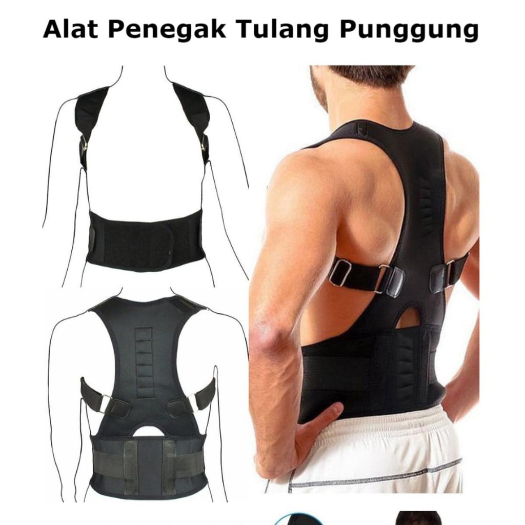 [ SALE ] Korset Penyangga Perut Terbaru 2021 - Magnetic Terapi Koreksi Postur Punggung Otomatis ORI
