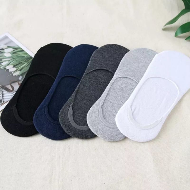 MN Kaos Kaki Balet Pendek Dibawah Semata Kaki Wanita Pria INVISIBLE Hidden SOCK-1