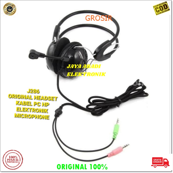 J286 KENNION HEADPHONE HEADSET KABEL JACK 3.5MM HANDSFREE KABEL BANDO EARPHONE SUPER BASS STEREO CABLE MUSIK MUSIC AUDIO SOUND HP KENION KEENION UNIVERSAL JENIS HANDPHONE PC LAPTOP DLL KHUALITAS SUARA JERNIH DAN NGEBASS Headset dengan suara mantap