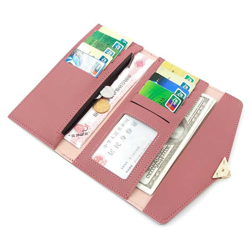 BOS Dompet Wanita Panjang Bentuk Love DWP-004 Impor-8