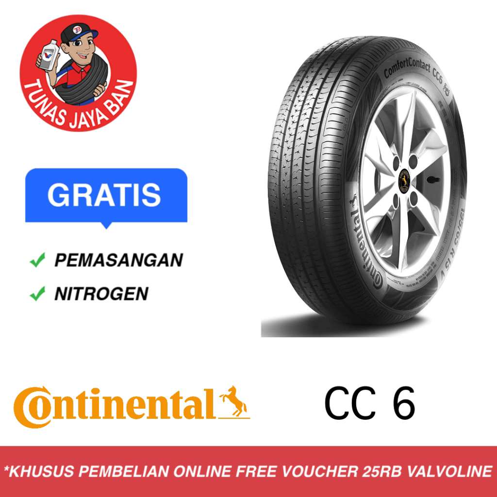 Ban Avanza Veloz Mobilio Ertiga Livina Freed Xpander Continental CC6 185/65 R15 Toko Surabaya 185 65 15