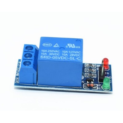 Relay Module 1 Channel 10A 250VAC 30VDC Modul DC-AC Low Trigger