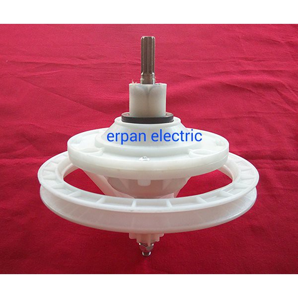 GEAR BOX MESIN CUCI SHARP 9066 (2 TABUNG)