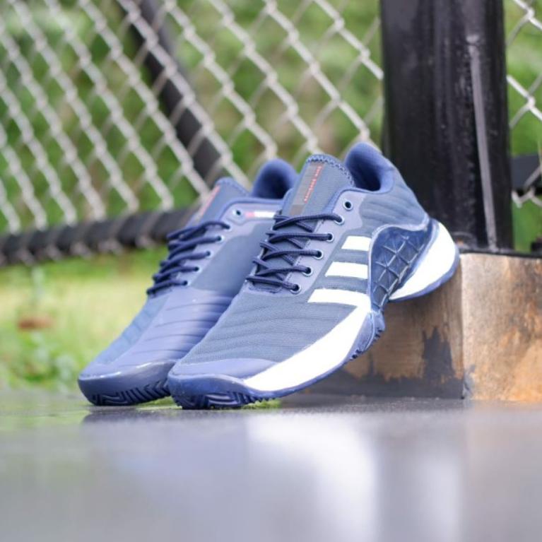 [KODE HSN9O] Sepatu Tenis Adidas Baricade Pria Grade Ori Quality Vietnam &