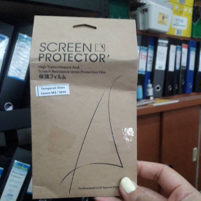 PRELOVED TEMPERED GLASS LCD CANON EOS M3 M10