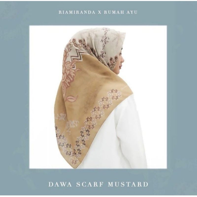 Dawa scarf mustard ria miranda #riamirandasale #inforiamiranda #riamiranda #riamirandapreloved #prel