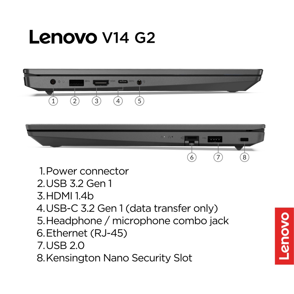 Lenovo V14 G2 ITL HPID OHS i5 1135G7 Win10 Home 4GB 1TB HDD SATA 14
