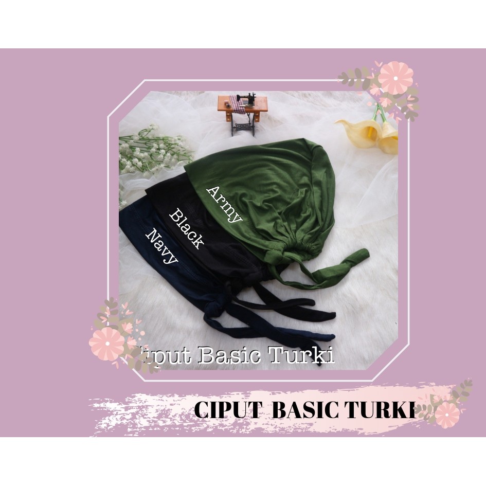 Inner basic Turki Tali/Inner Ciput Kaos/Ciput Kaos