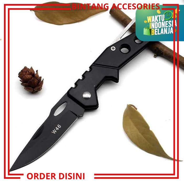 W891 PISAU LIPAT PISAU KECIL PISAU MINI SURVIVAL KIT W46 PISAU TAJAM PISAU KEREN PISAU SAKU KECIL