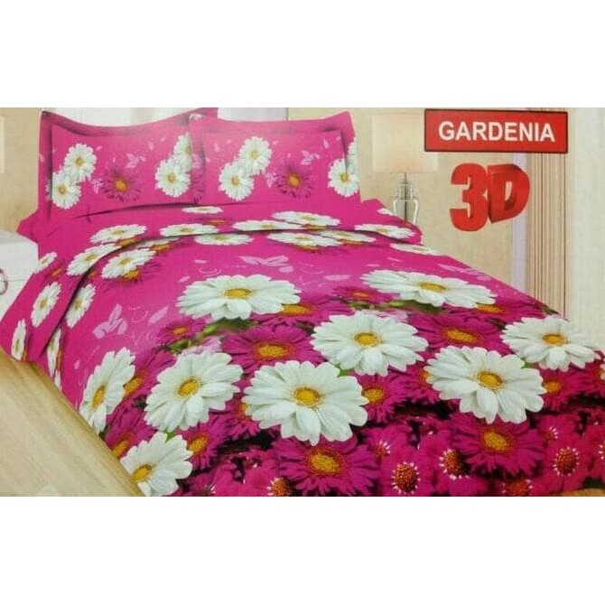 Sepre Bonita Mitif, Sprei Bonita Gardenia No.1 King 180 Seprai Sprai Bunga Aster Selimut ,Bahan