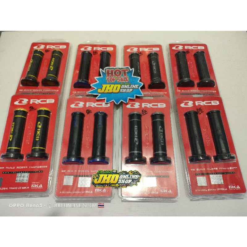 HANDGRIP ORIGINAL RCB HANGRIP RCB SARUNG GAS MOTOR RCB ORIGINAL
