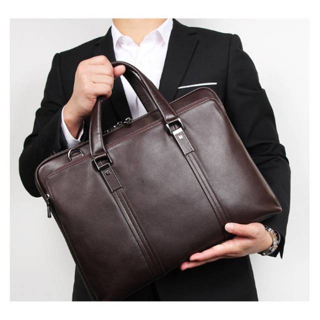 Tas Selempang Kulit Sapi Asli Tas Kerja Kulit - Sierra by Napoleon