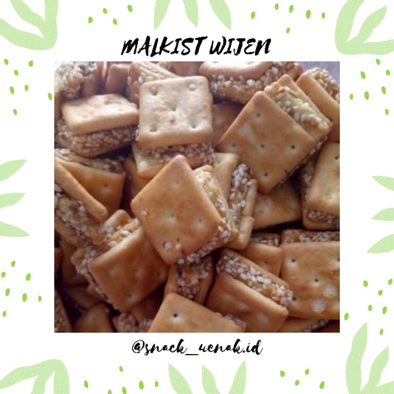 SNACK KILOAN BISKUIT MALKIST MINI WIJEN 500 GRAM | CEMILAN MURAH MAKASSAR