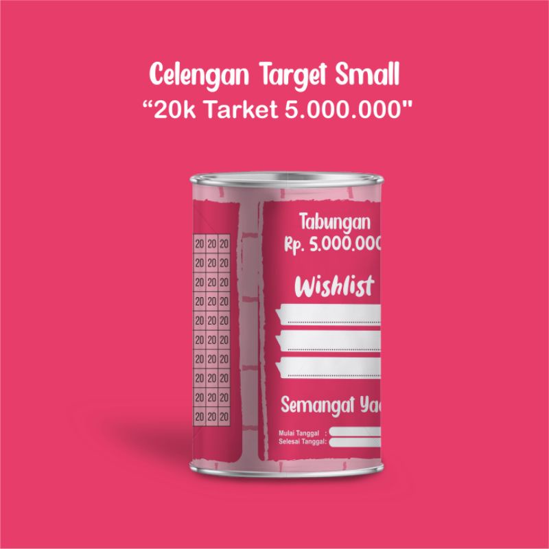 CELENGAN TARGET BUKA TUTUP ATAU PERMANEN MURAH CELENGAN VIRAL TIKTOK SMALL CELENGAN TABUNGAN SEDEKAH SUBUH-20 RIBU TARGET 5JUTA