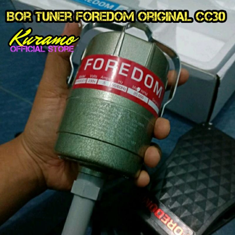 Bor Tuner Gantung FOREDOM CC 30 Fullset Original