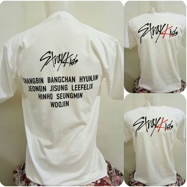 baju straykids tshirt straykids kaos straykids allmember kpop