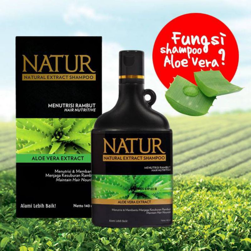 Natur shampoo aloe vera