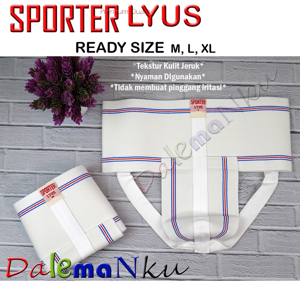 Celana Supporter Lyus Premium Tekstur Kulit Jeruk