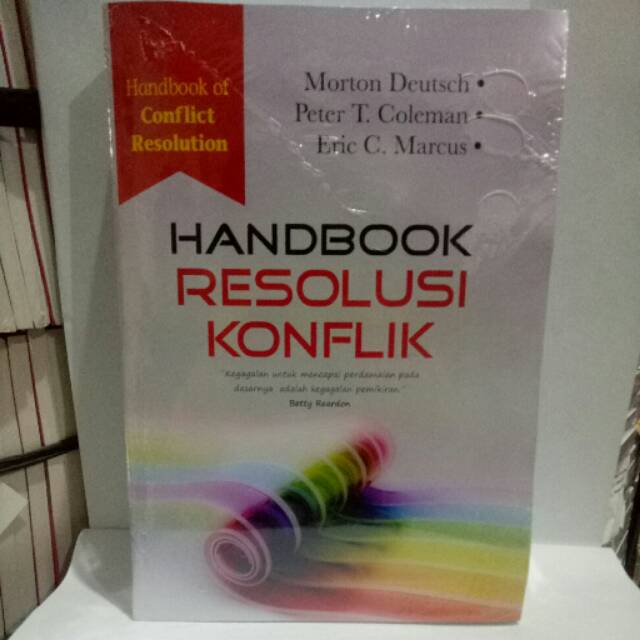 

HANDBOOK RESOLUSI KONFLIK