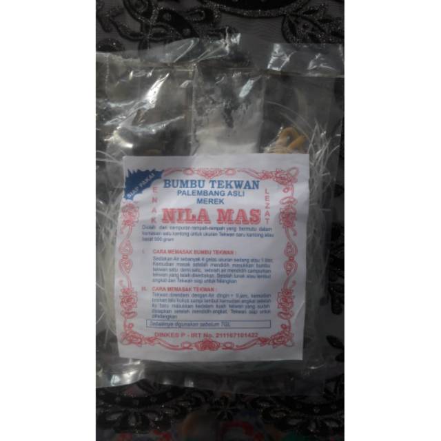 

Bumbu tekwan lengkap ukuran 500 gram