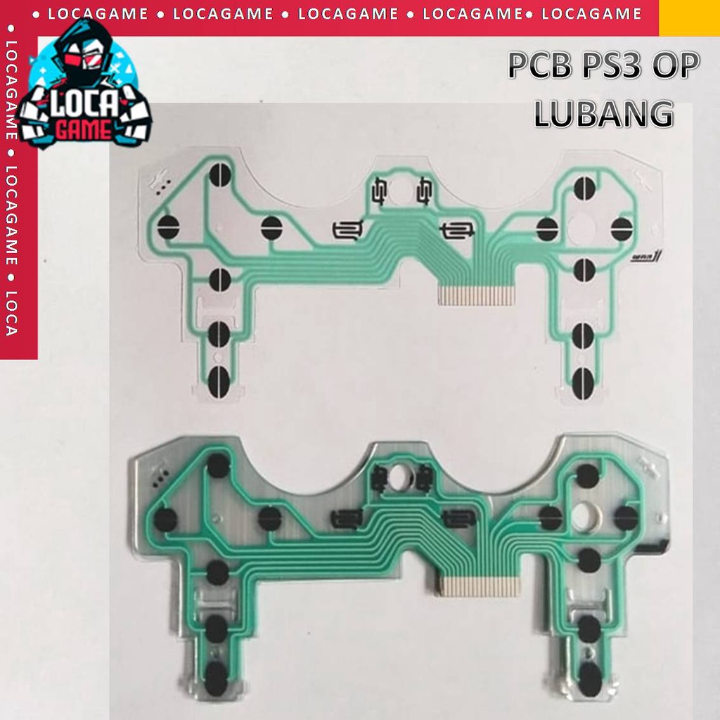 PCB MIKA PLASTIK FLEXIBLE STIK STICK PS3 OP ori pabrik bolong/lubang