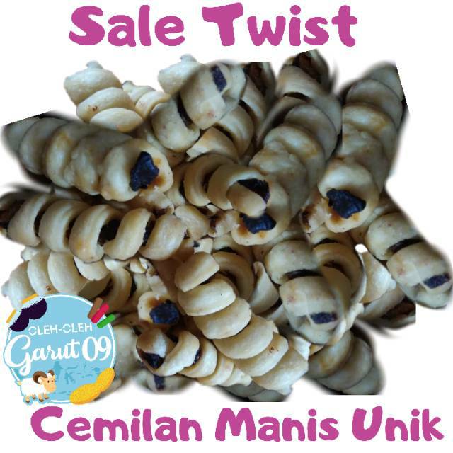 

UKM Jawa Barat Sale Pisang Twist 250 gram Oleh Oleh Garut Sunda Bandung Bdg Cemilan makanan manis