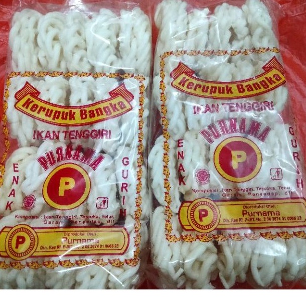 

puk Bangka tenggiri asli tebal empuk gurih isi 20 pcs