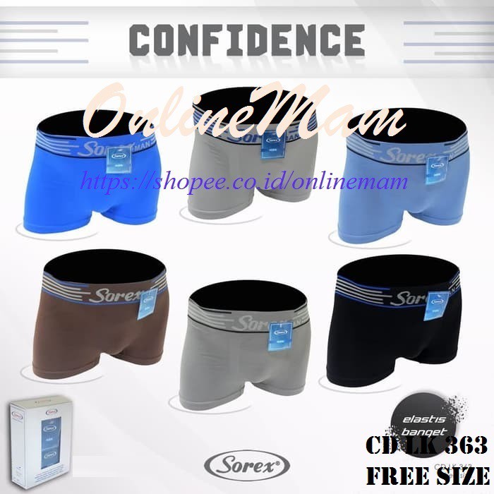 Celana Dalam Pria Dewasa Boxer Segitiga Sorex CD Kolor Celana Dalam Pria Dewasa Boxer Segitiga Sorex CD Kolor