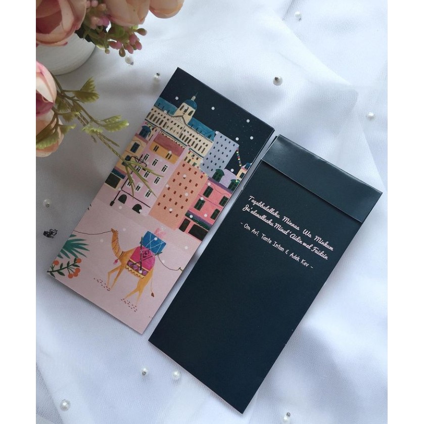 

Amplop lebaran CUSTOM bisa tambah nama