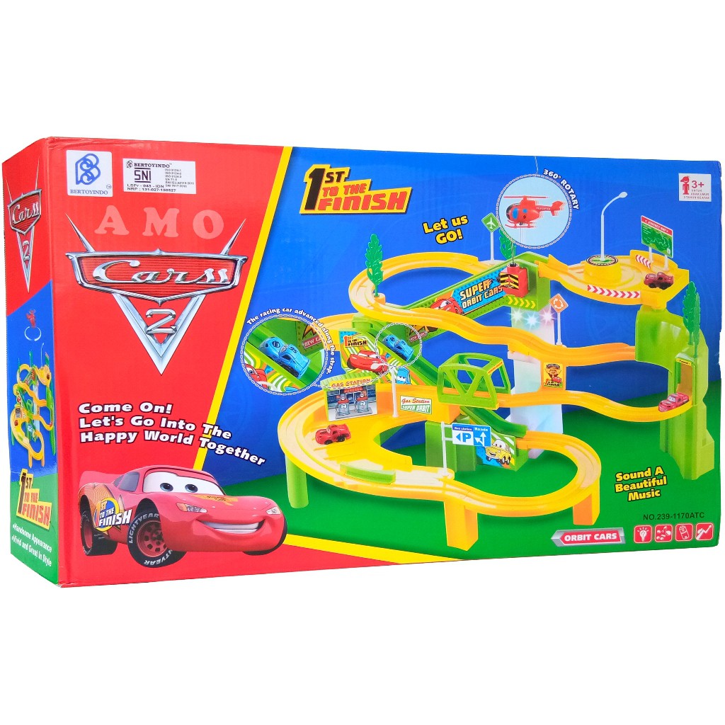 Mainan Anak ORBIT CARS TRAIN SET 1170ATC