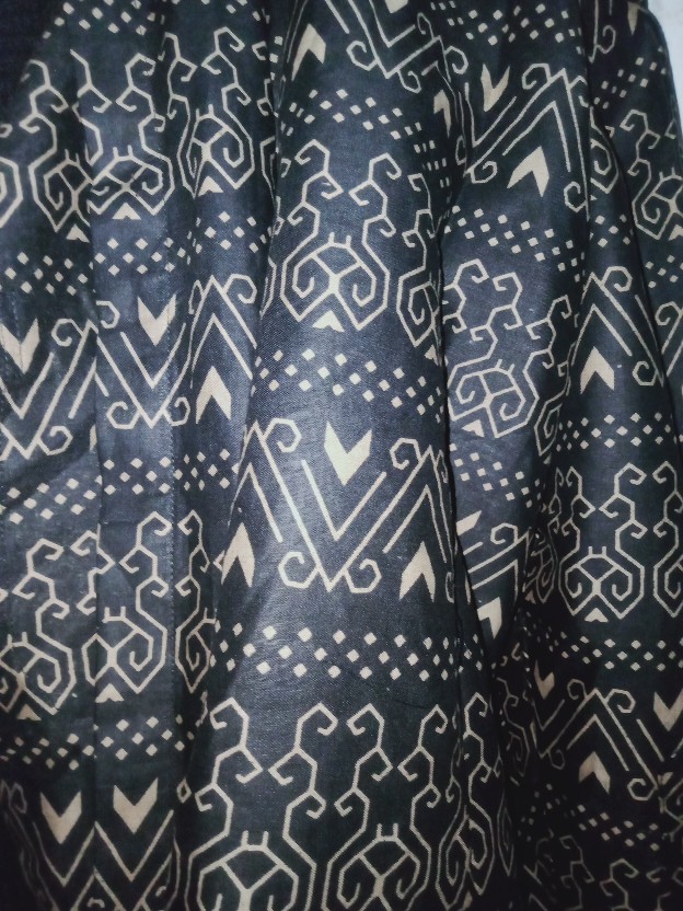 Atasan Batik Pria Lengan Panjang Kenongo Hem Padi Pekalongan M L Xl