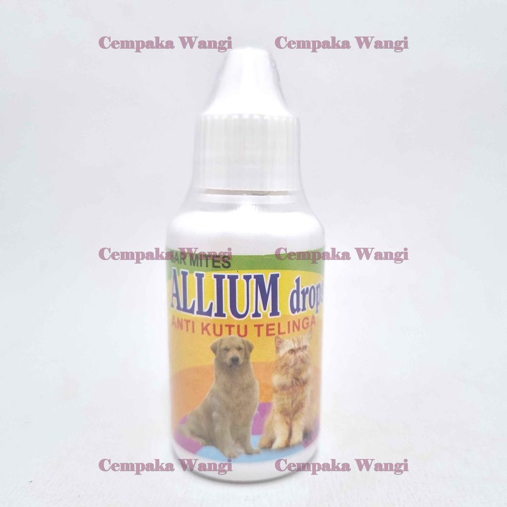 allium 30 mili - obat tetes kutu kuping kucing dan anjing