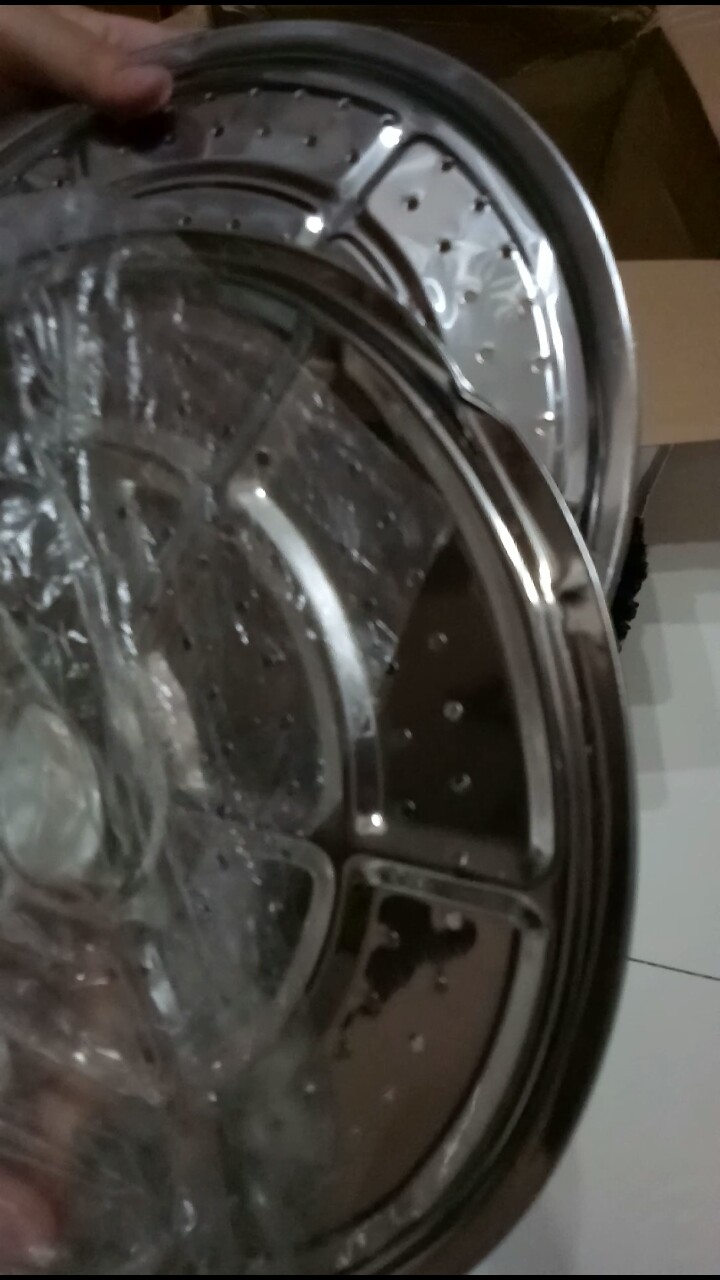 Panci Set Steamer Stock Pot Stainless 4 In 1 (4pc)