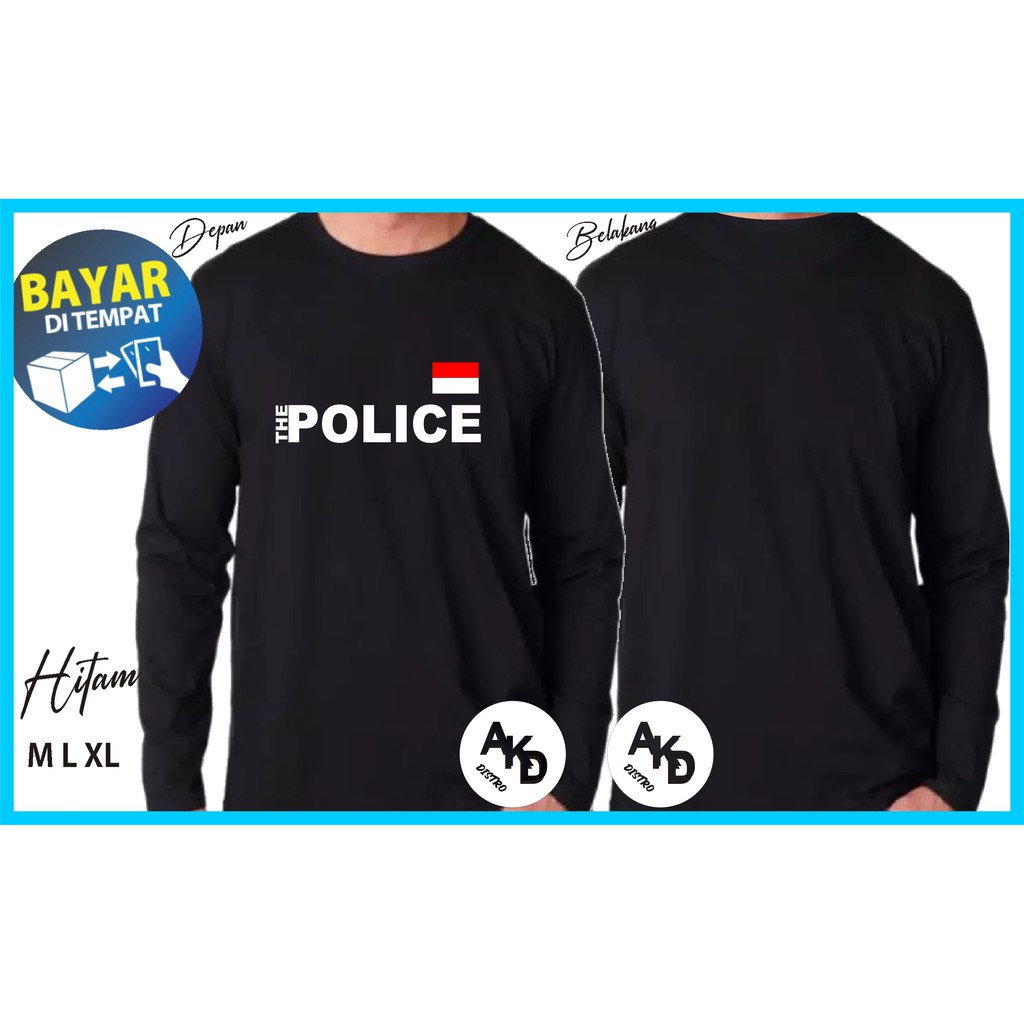 COD/KAOS THE POLICE BENDERA/KAOS EKSPRESI/KAOS HITS/KAOS BANDUNG/KAOS MURAH/KAOS DISTRO