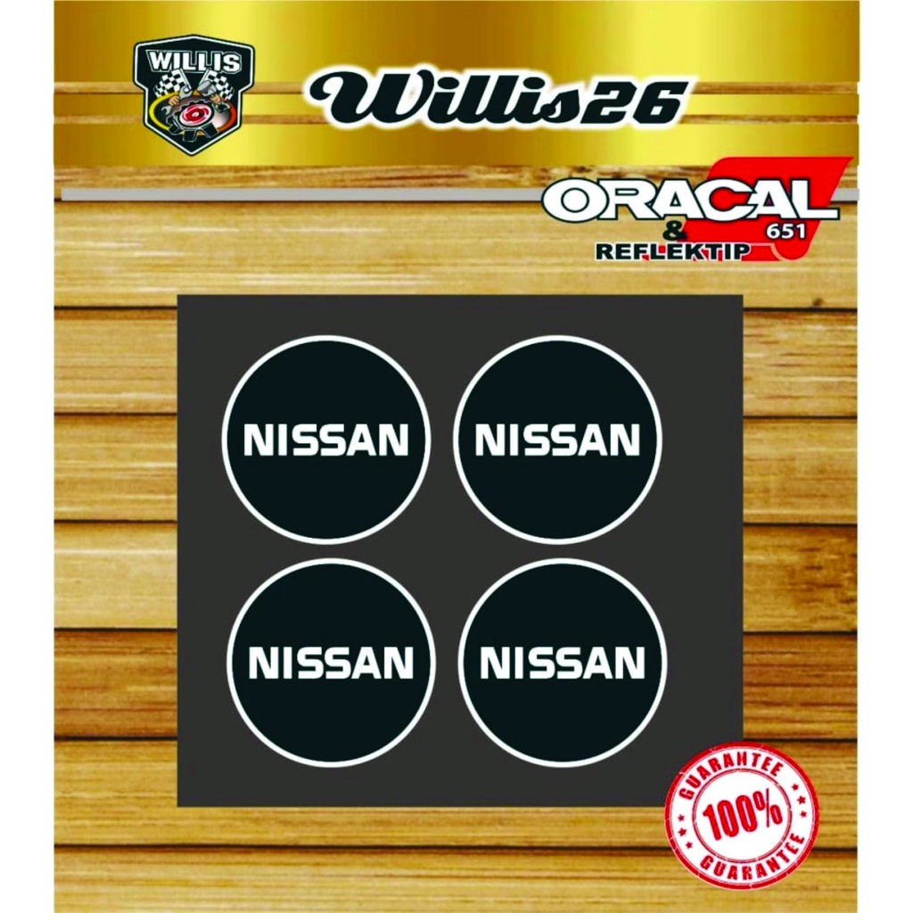 Terlaris stiker dop velg mobil Nissan