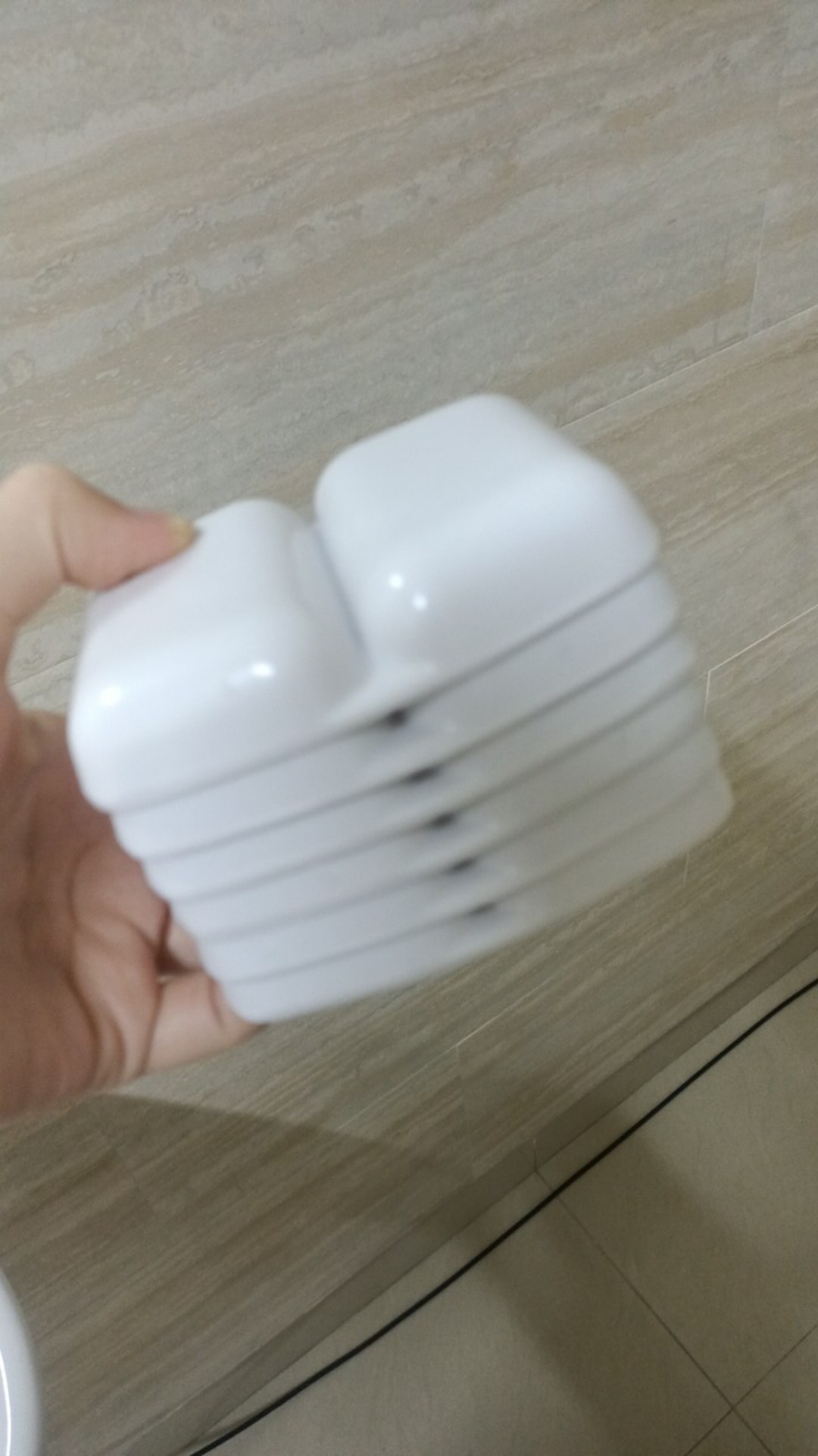 6 Pcs Tempat Sambal Double Sa866 - Melamin