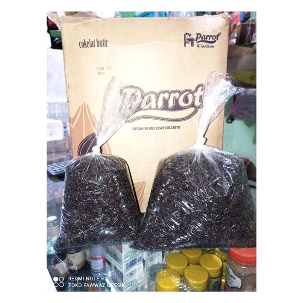 (500gr) Meses Meises Parrot Enak 500gr / Meses mesis meises Parrot Cokelat