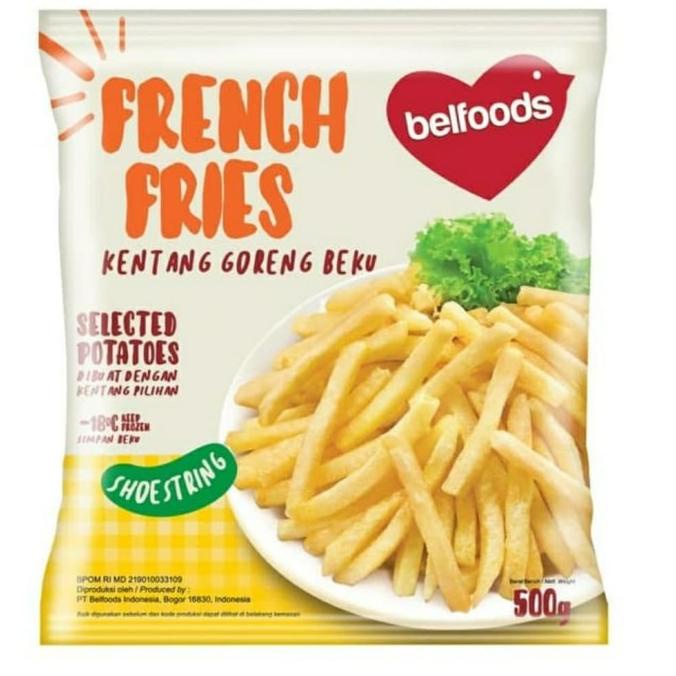 

Belfoods Kentang Goreng Beku Shoestring Frozen French Fries