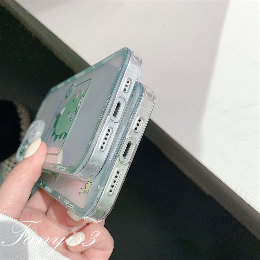 Samsung A14 A34 A54 M14 A04 A04s M23 A03 A13 A23 A33 A53 A73 A03s A02 A12 A22 A52 A72 A32 A51 A71 A50 A50s A30s A30 A20 A21s A31 A11 M53 Soft Case TPU Motif Kartun Dinosaurus Untuk