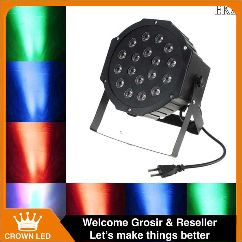 Lampu Sorot Panggung Disco Spotlight Hias 54 mata led super terang