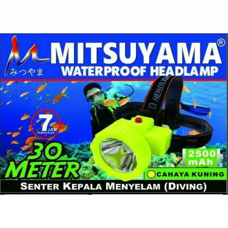 SENTER KEPALA CAHAYA KUNING