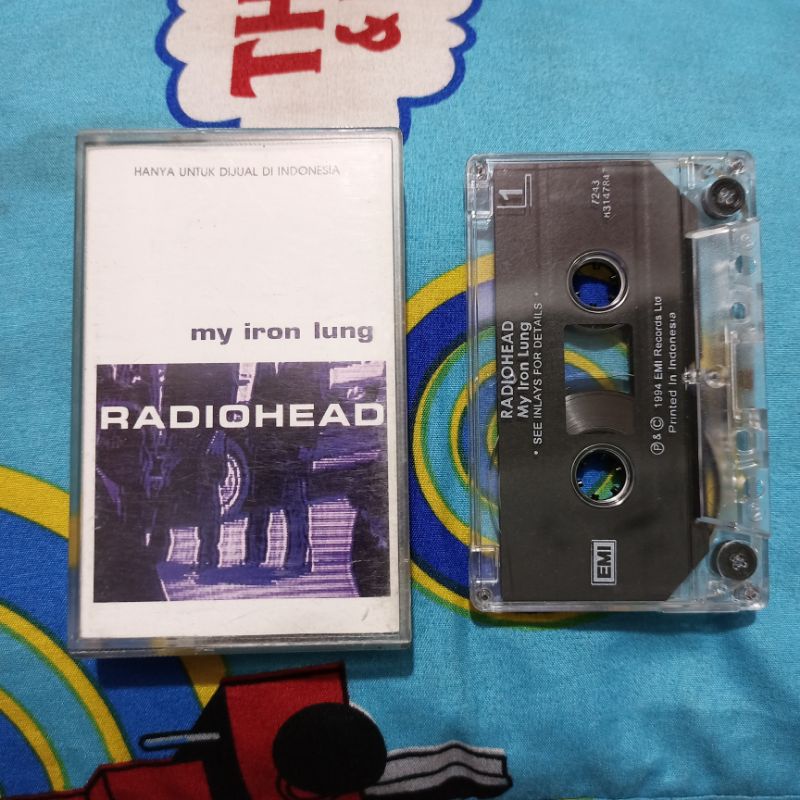 kaset pita RADIOHEAD My iron lung