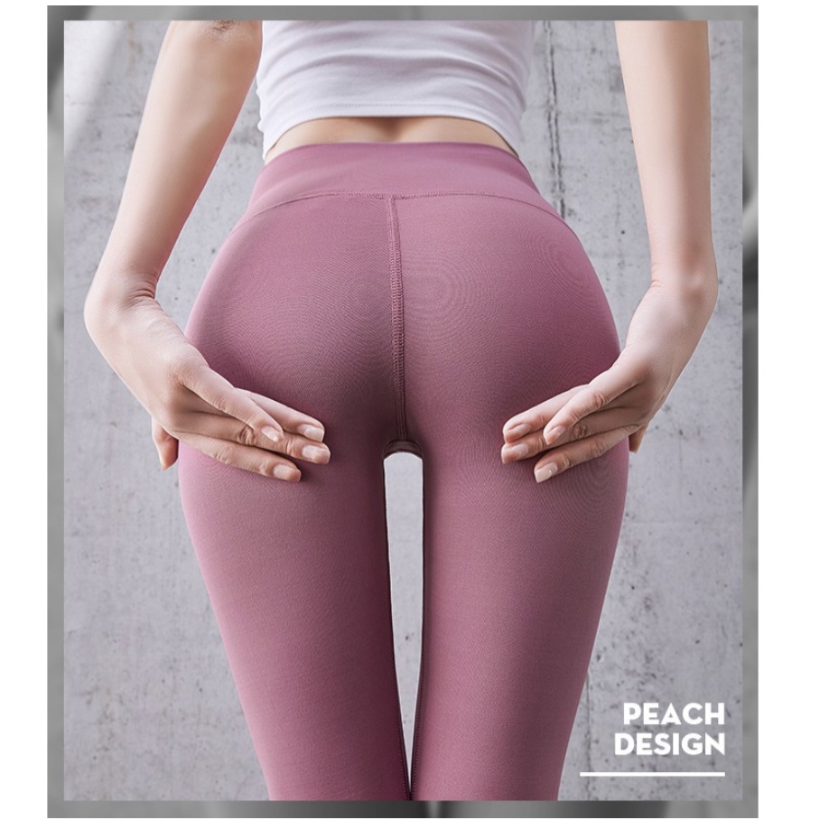 YOGA PANTS Celana Legging Olahraga Panjang Wanita High Waist