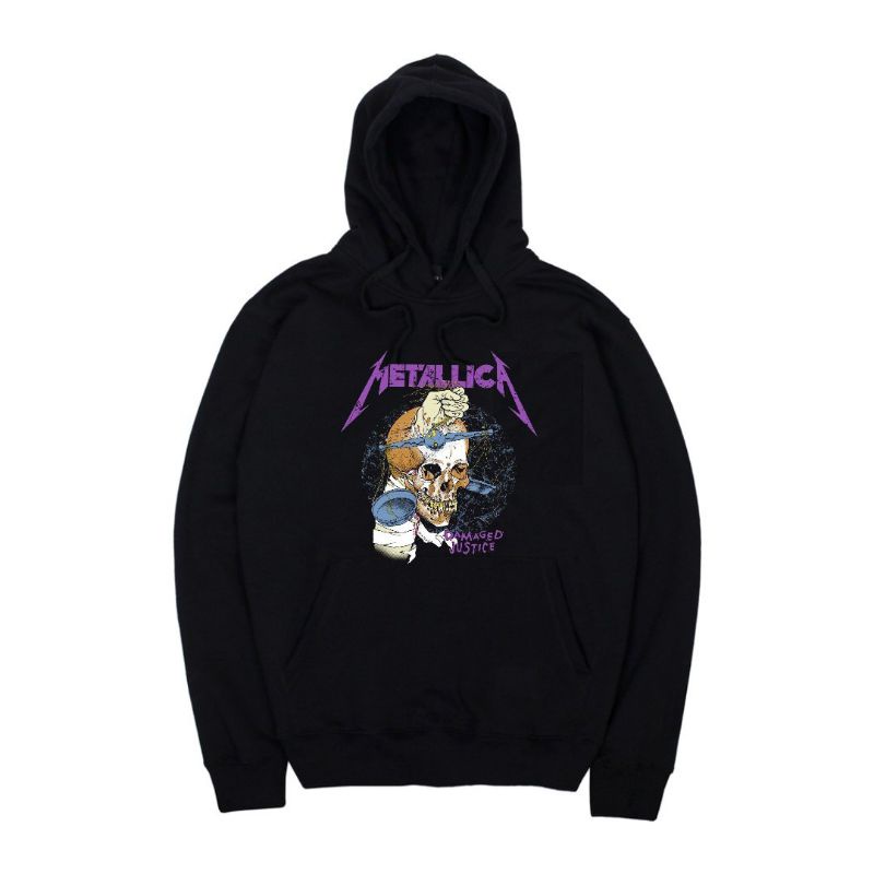 Hoodie sweater music metal black