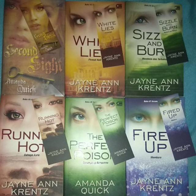 Paket Novel Terjemahan Serial Arcane Society (1#, 2#, 3#, 5#, 6# dan 7#)