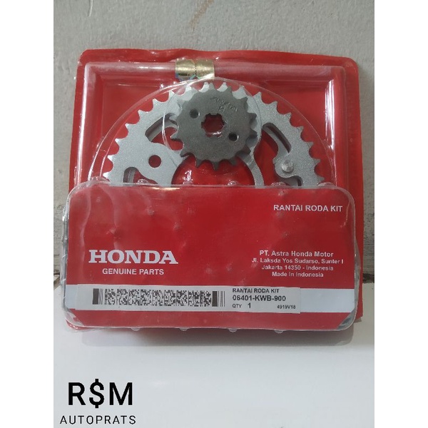 GEAR SET HONDA REVO ABSOLUTE REVO FI BLADE KUALITAS ORI