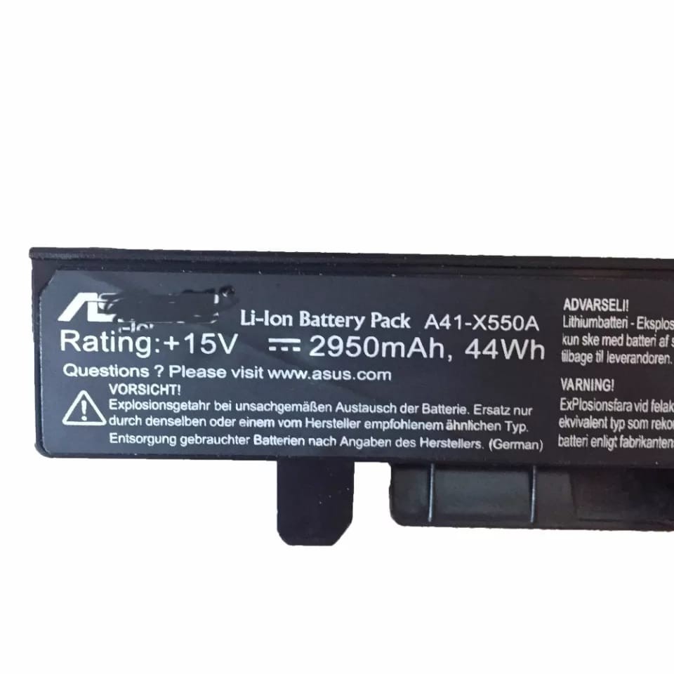 Battery Baterai Batre Laptop Battery ASUS A41-X550 A41-X550A A450 P550 F550 k550 R510 X450 X550V A450C X550C X550A X550B X550D Y481C Y581C