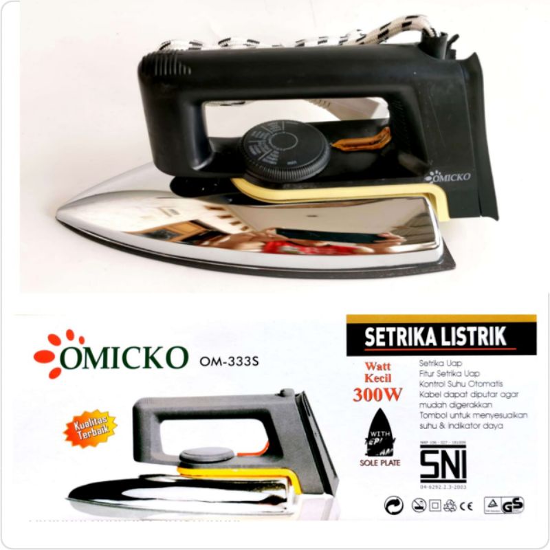 Omicko Setrika Listrik OM-666 OM-333S